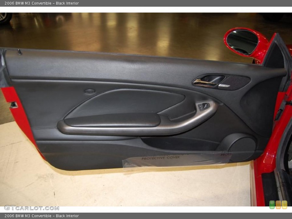 Black Interior Door Panel for the 2006 BMW M3 Convertible #44951714