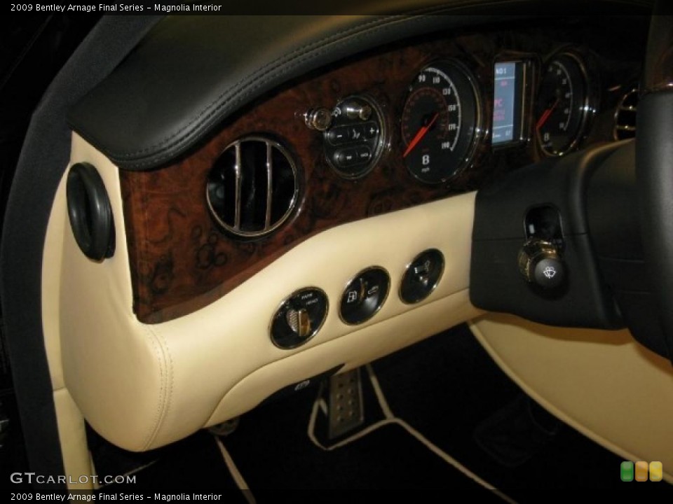 Magnolia Interior Controls for the 2009 Bentley Arnage Final Series #44958767