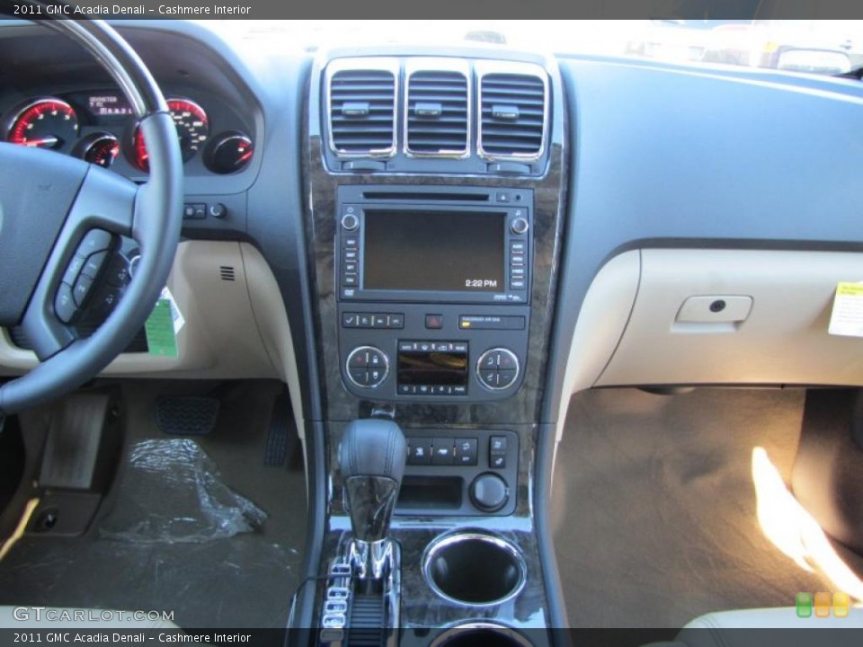 Cashmere Interior Dashboard for the 2011 GMC Acadia Denali #44960808