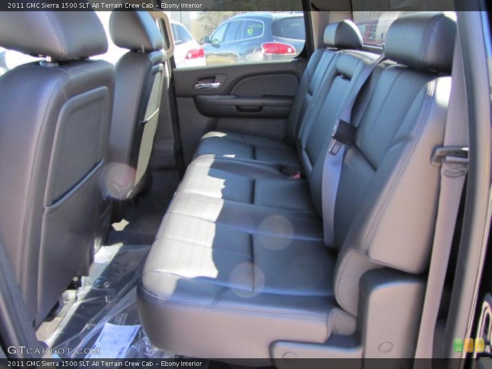 Ebony Interior Photo for the 2011 GMC Sierra 1500 SLT All Terrain Crew Cab #44961523