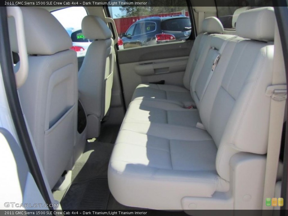 Dark Titanium/Light Titanium Interior Photo for the 2011 GMC Sierra 1500 SLE Crew Cab 4x4 #44962249