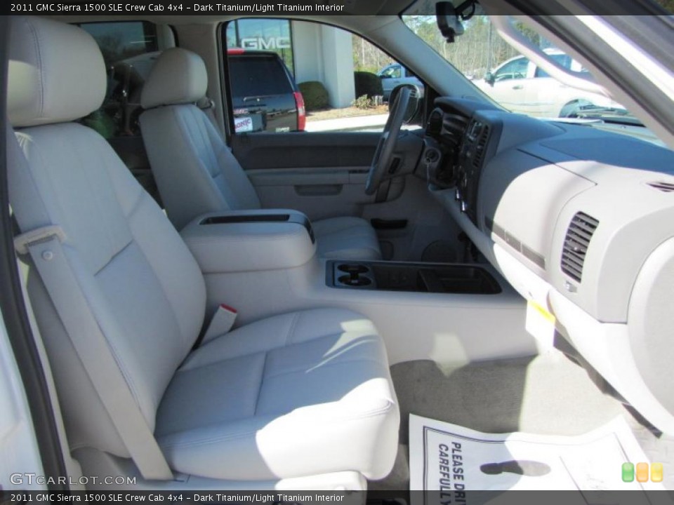 Dark Titanium/Light Titanium Interior Photo for the 2011 GMC Sierra 1500 SLE Crew Cab 4x4 #44962293