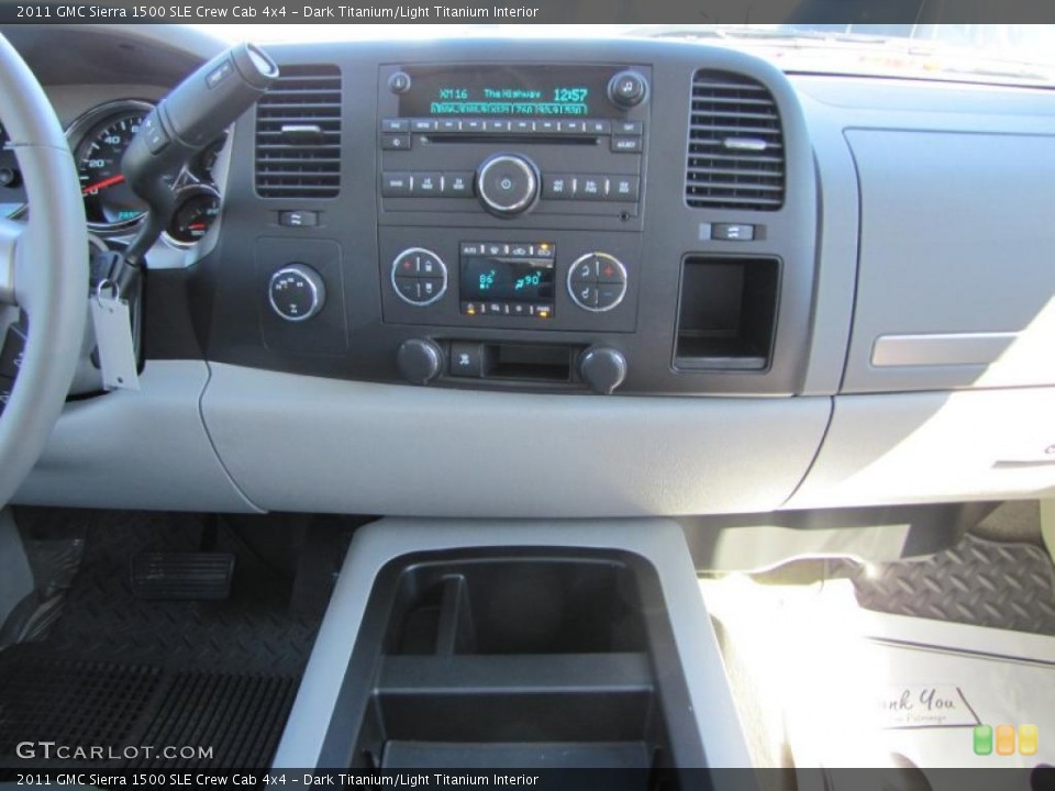 Dark Titanium/Light Titanium Interior Dashboard for the 2011 GMC Sierra 1500 SLE Crew Cab 4x4 #44962309