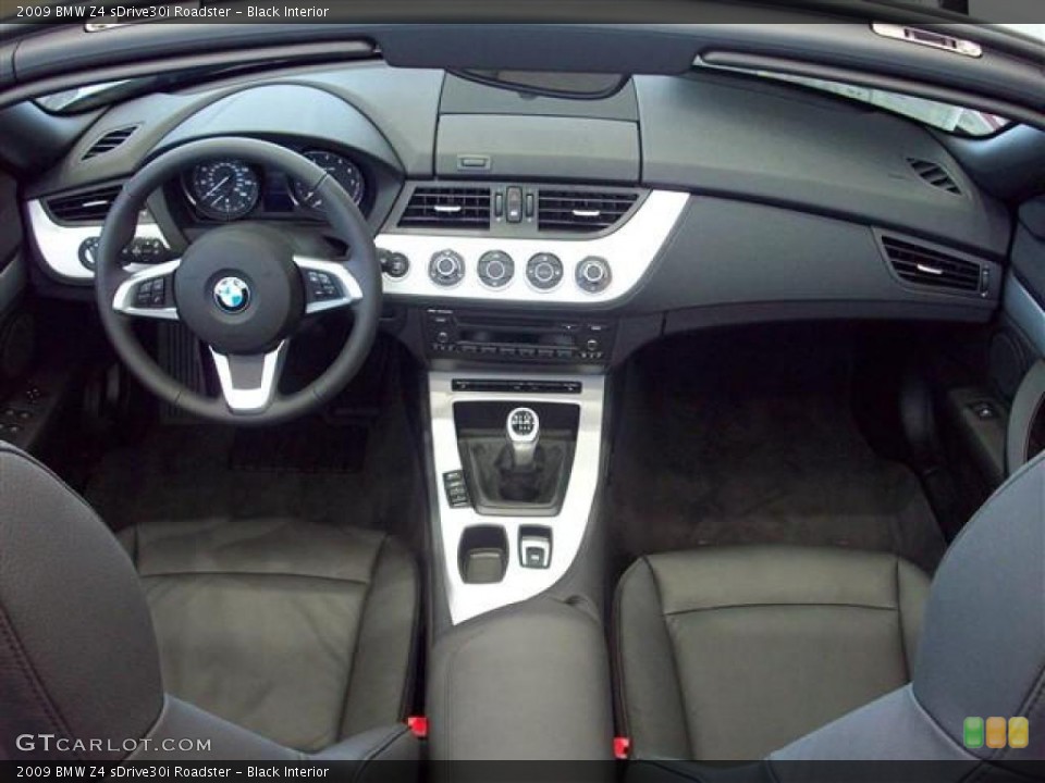 Black Interior Dashboard for the 2009 BMW Z4 sDrive30i Roadster #44967061