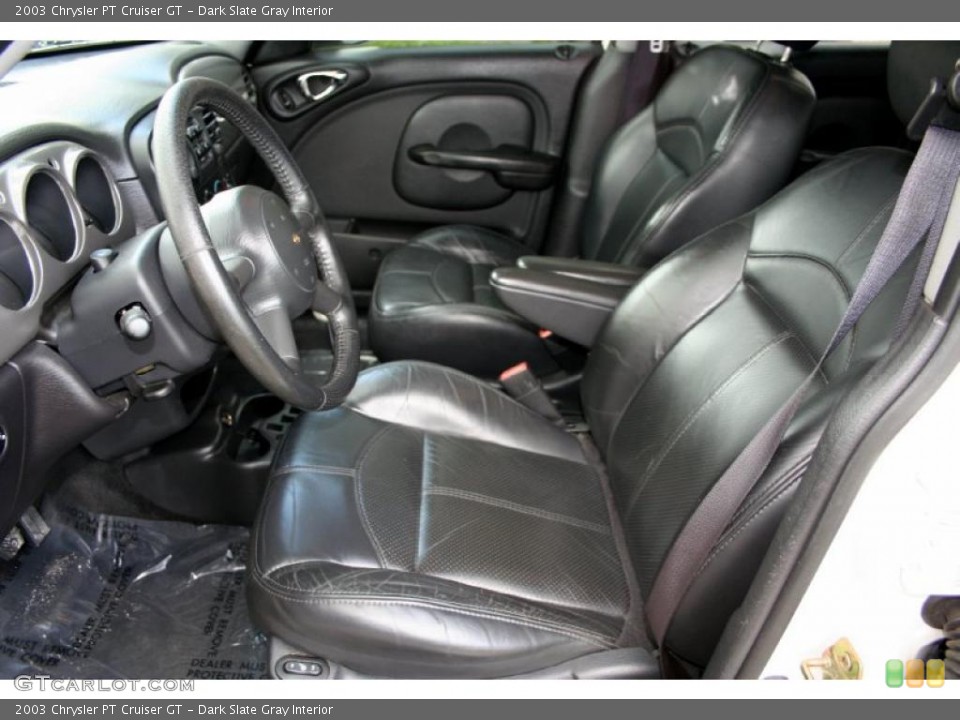 Dark Slate Gray Interior Photo for the 2003 Chrysler PT Cruiser GT #44967379