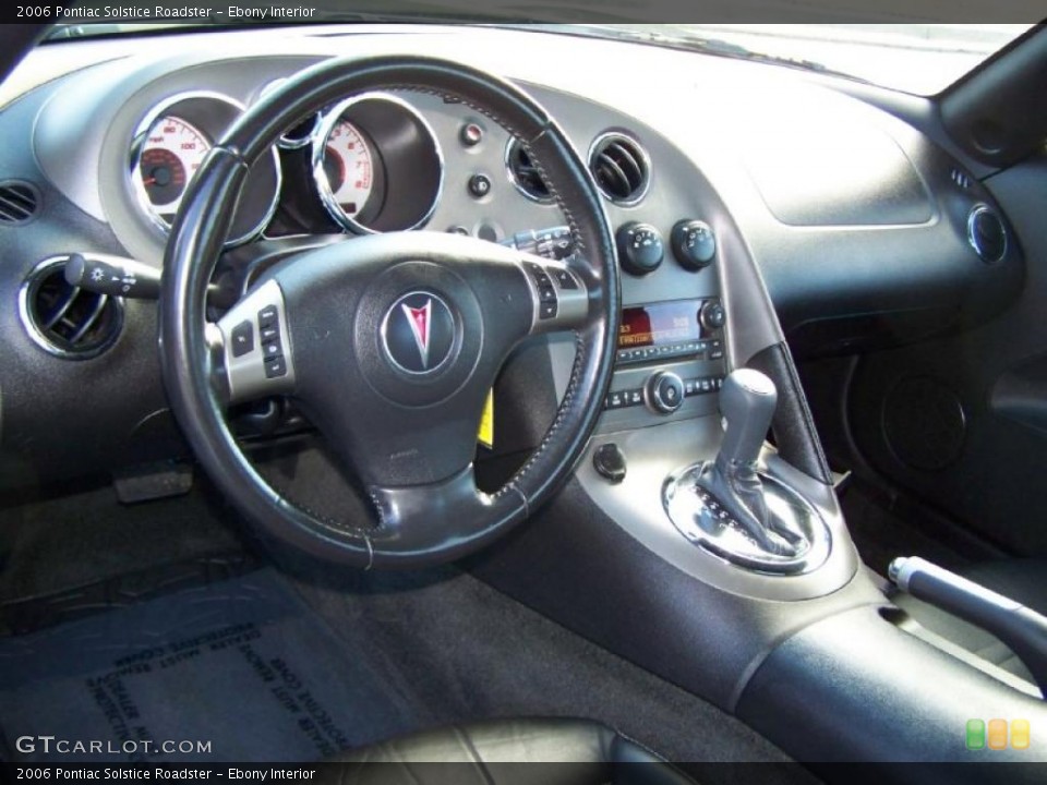 Ebony Interior Photo for the 2006 Pontiac Solstice Roadster #44967380