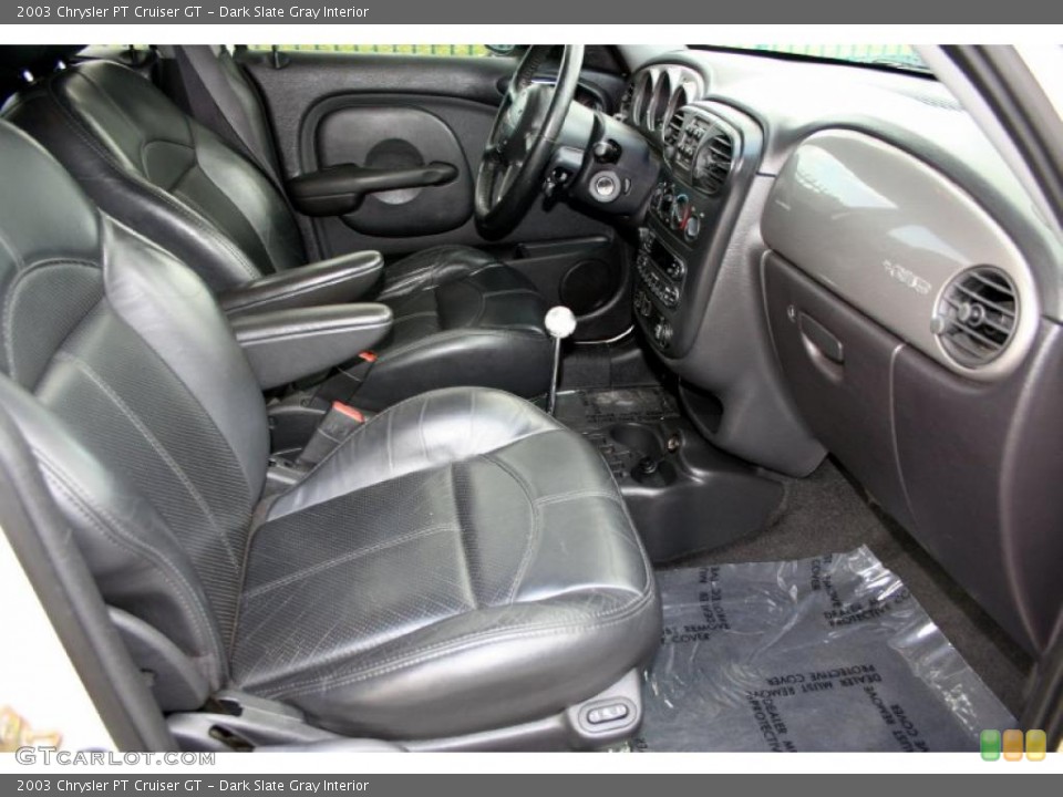 Dark Slate Gray Interior Photo for the 2003 Chrysler PT Cruiser GT #44967401