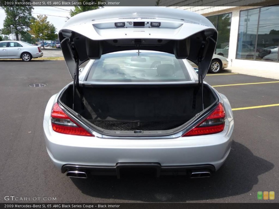 Black Interior Trunk for the 2009 Mercedes-Benz SL 65 AMG Black Series Coupe #44968865