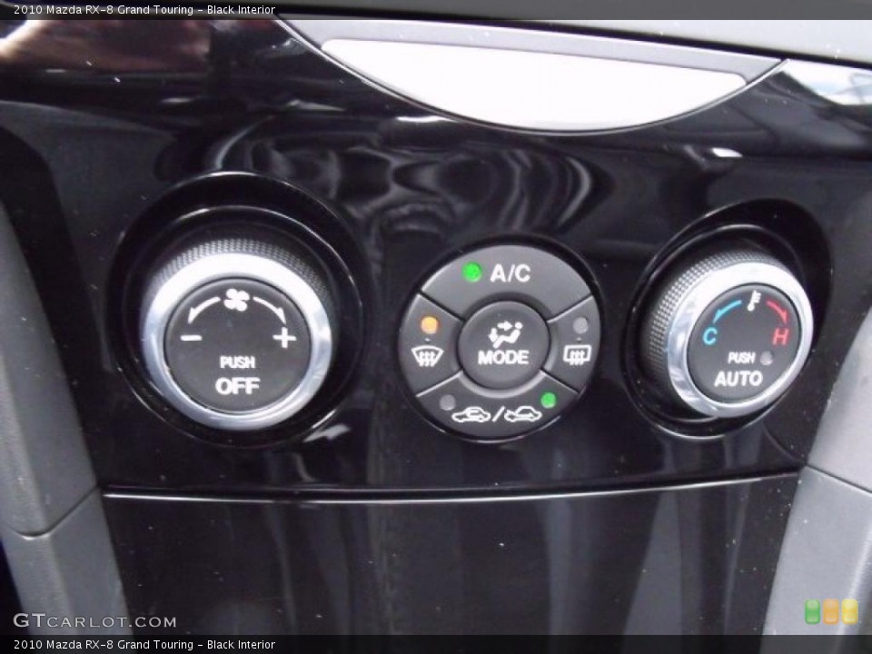 Black Interior Controls for the 2010 Mazda RX-8 Grand Touring #44969777