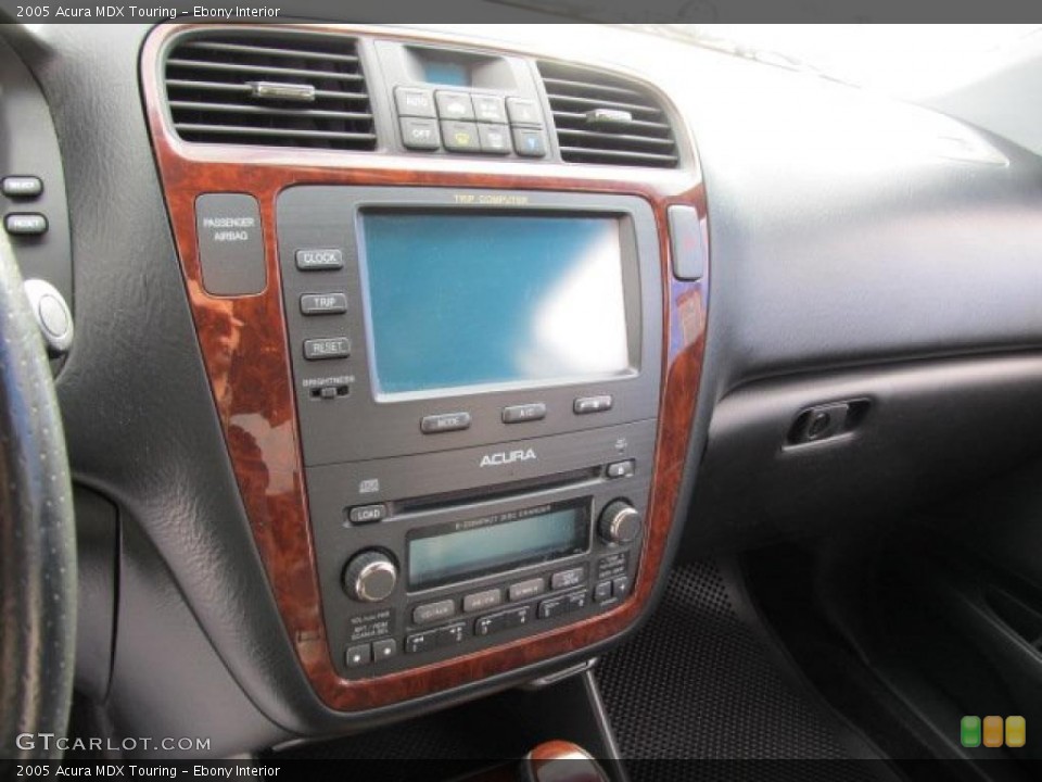 Ebony Interior Controls for the 2005 Acura MDX Touring #44970557