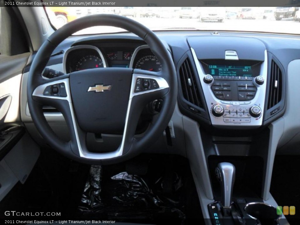 Light Titanium/Jet Black Interior Dashboard for the 2011 Chevrolet Equinox LT #44971261