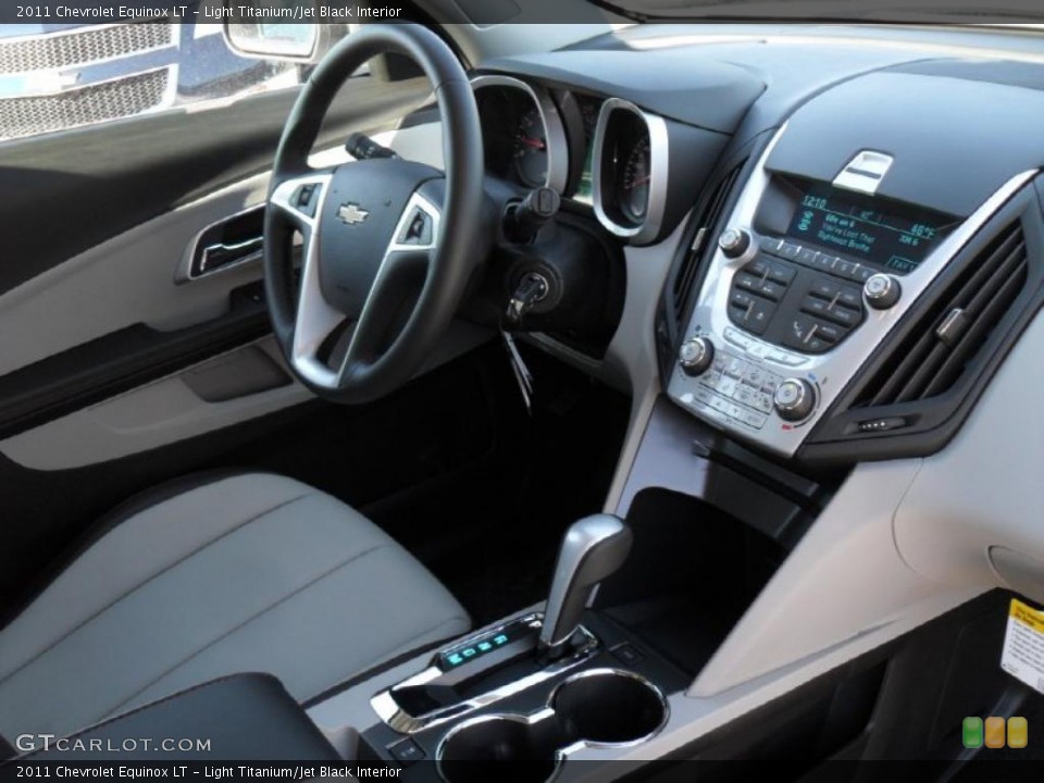 Light Titanium/Jet Black Interior Dashboard for the 2011 Chevrolet Equinox LT #44971333