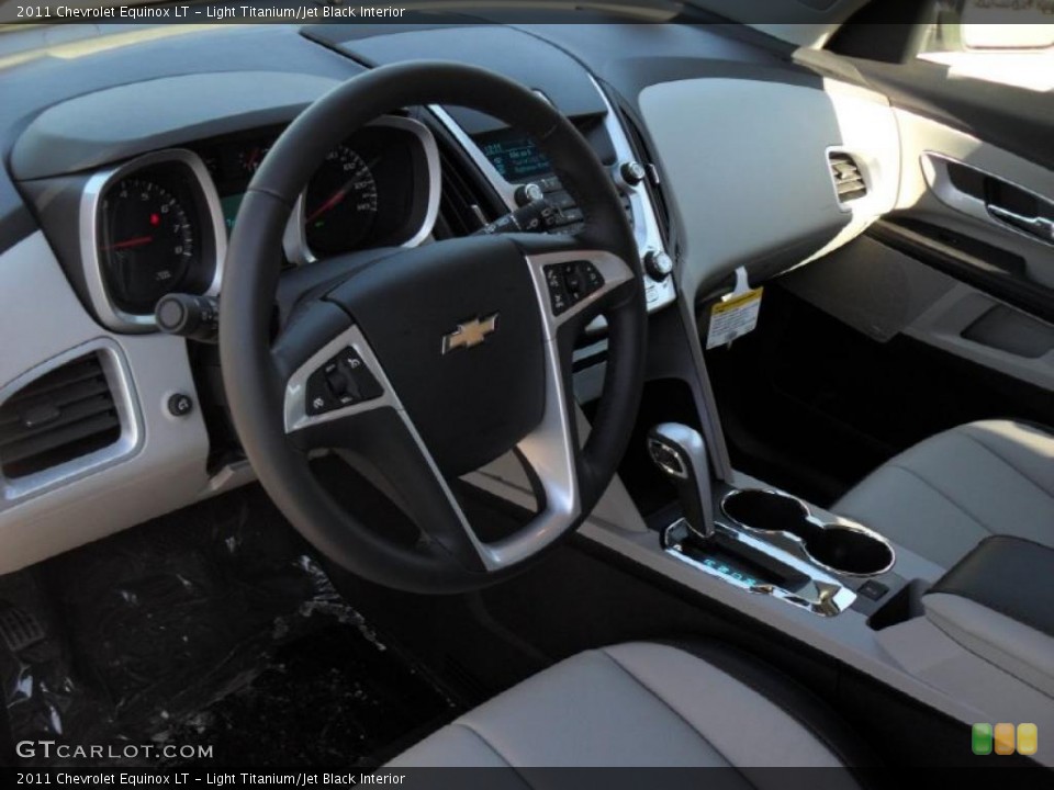 Light Titanium/Jet Black Interior Prime Interior for the 2011 Chevrolet Equinox LT #44971413