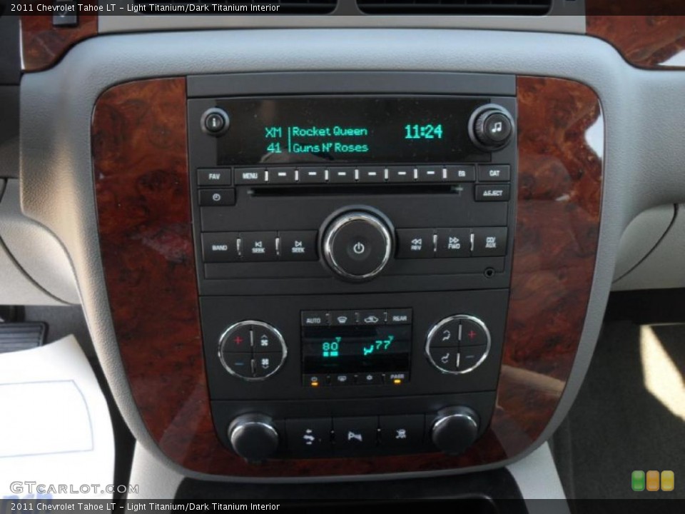 Light Titanium/Dark Titanium Interior Controls for the 2011 Chevrolet Tahoe LT #44971929