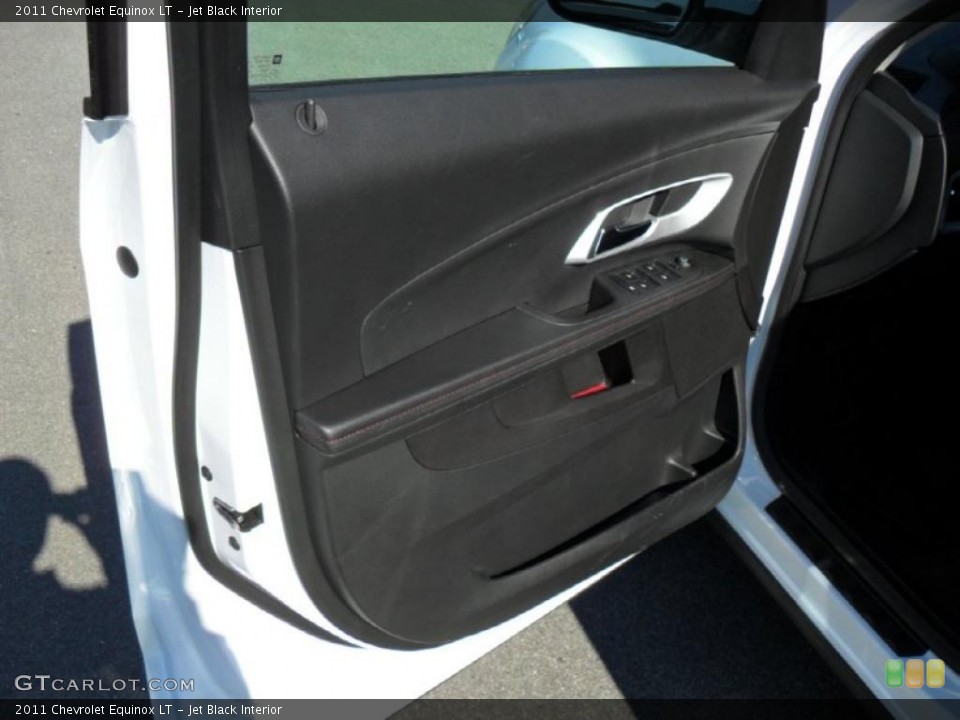 Jet Black Interior Door Panel for the 2011 Chevrolet Equinox LT #44973545
