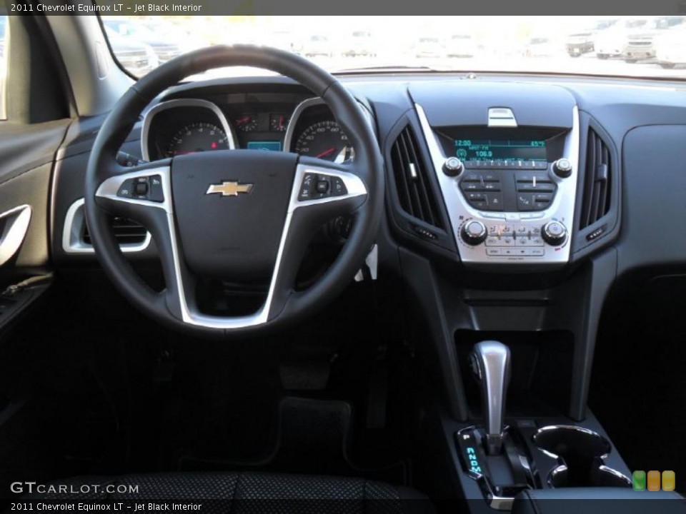 Jet Black Interior Dashboard for the 2011 Chevrolet Equinox LT #44973669