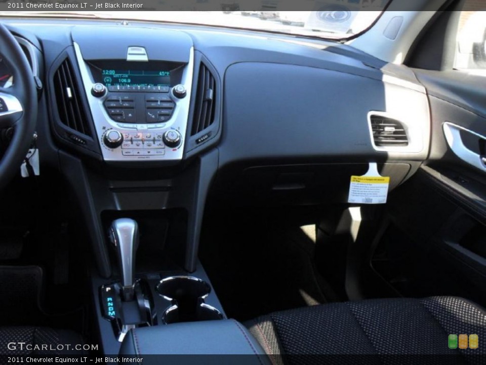 Jet Black Interior Dashboard for the 2011 Chevrolet Equinox LT #44973686