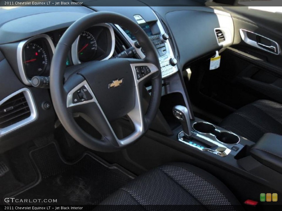 Jet Black Interior Dashboard for the 2011 Chevrolet Equinox LT #44973857