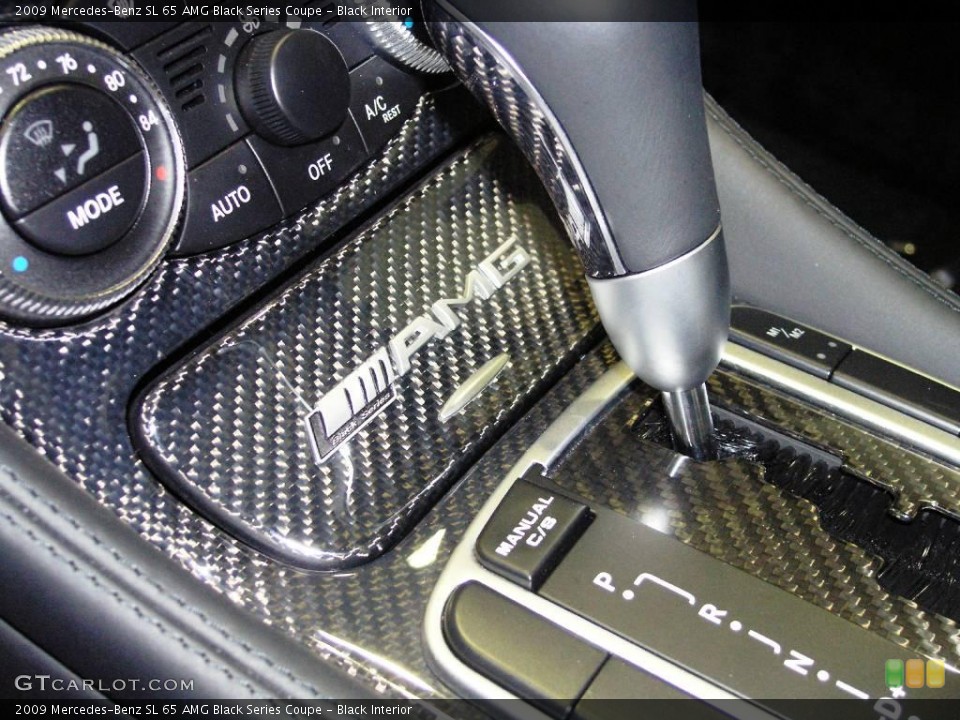 Black Interior Transmission for the 2009 Mercedes-Benz SL 65 AMG Black Series Coupe #44975053