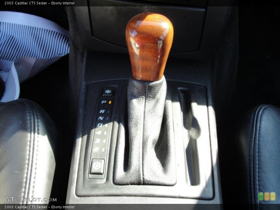 Ebony Interior Transmission for the 2003 Cadillac CTS Sedan #44975181