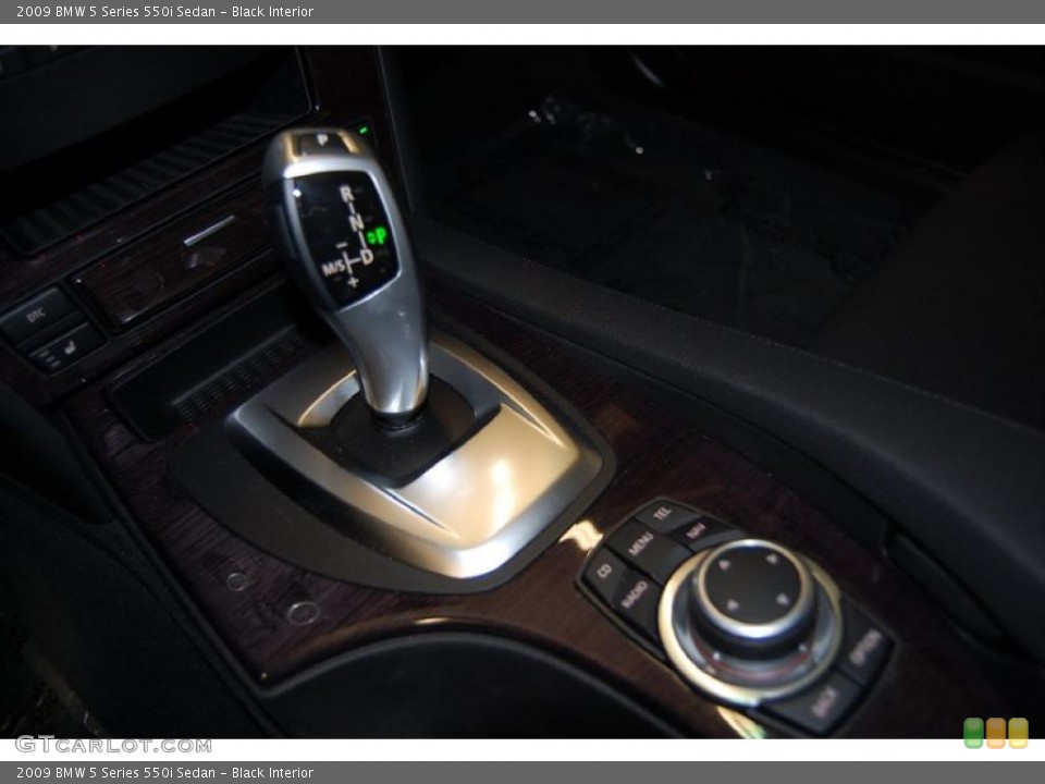 Black Interior Transmission for the 2009 BMW 5 Series 550i Sedan #44976253