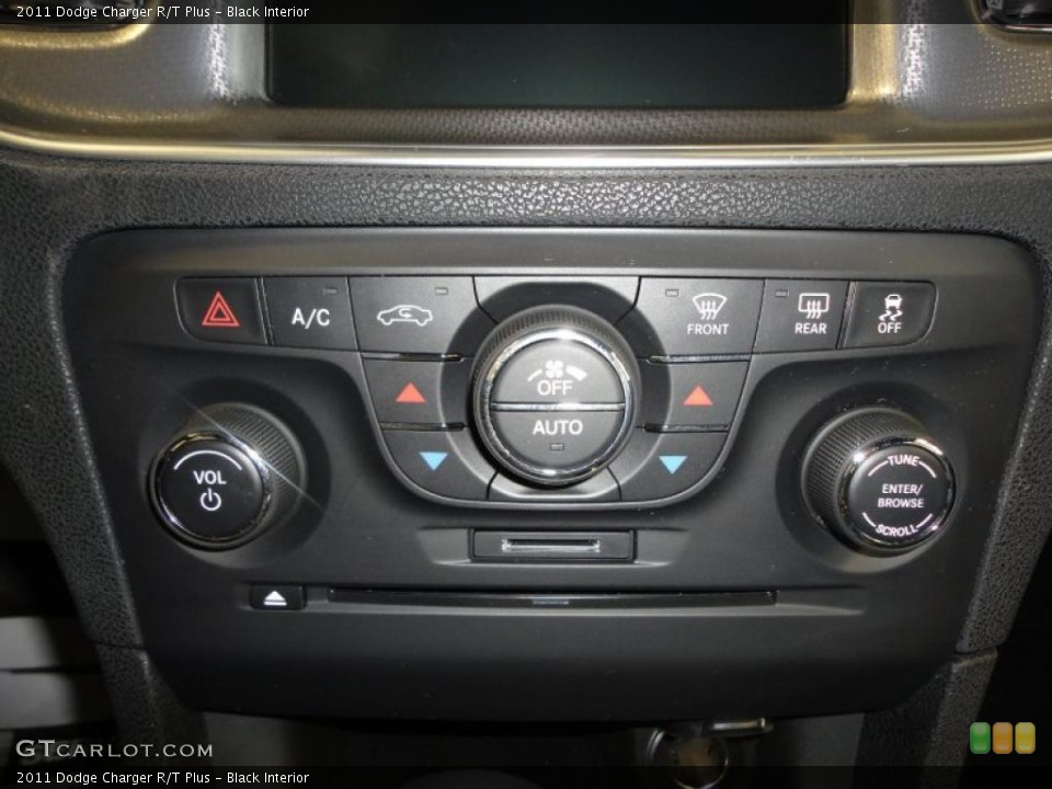 Black Interior Controls for the 2011 Dodge Charger R/T Plus #44977290