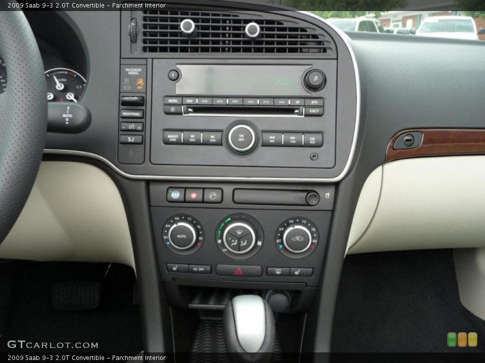 Parchment Interior Controls for the 2009 Saab 9-3 2.0T Convertible #44977453
