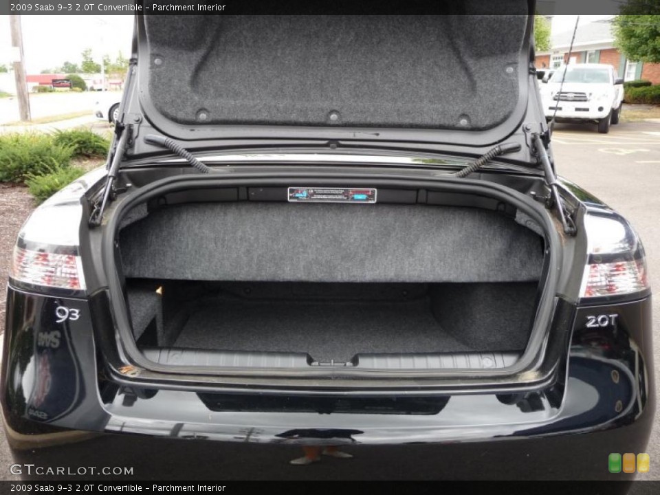 Parchment Interior Trunk for the 2009 Saab 9-3 2.0T Convertible #44977481