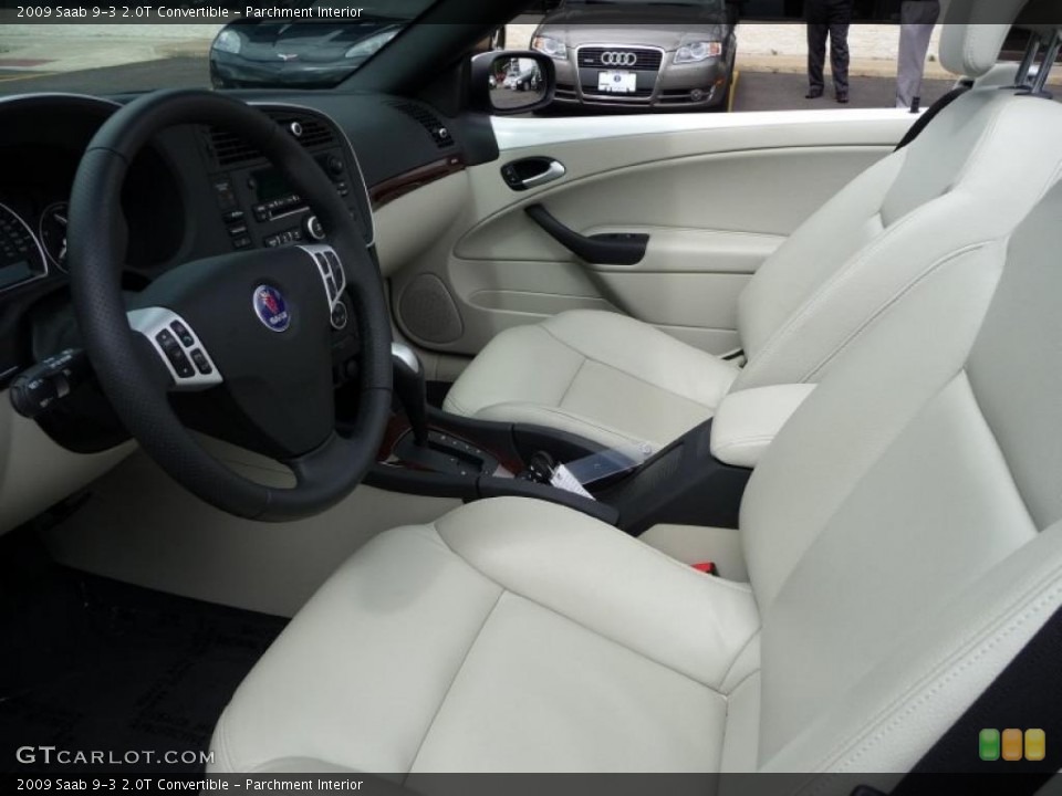 Parchment Interior Photo for the 2009 Saab 9-3 2.0T Convertible #44978589