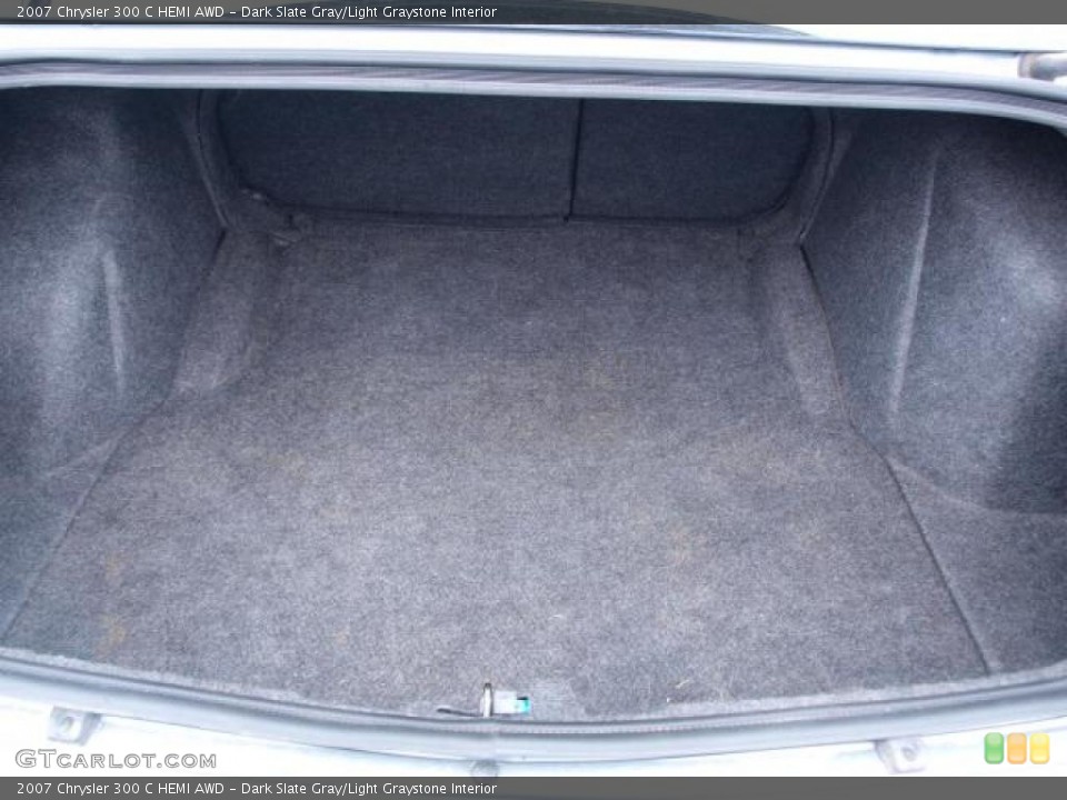 Dark Slate Gray/Light Graystone Interior Trunk for the 2007 Chrysler 300 C HEMI AWD #44979037