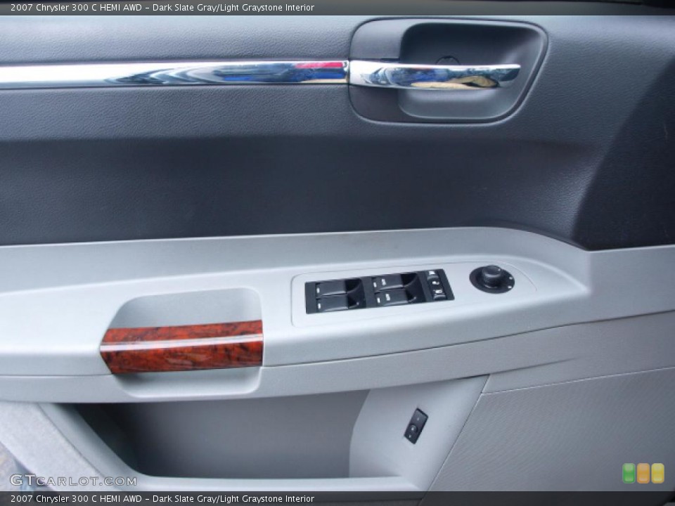 Dark Slate Gray/Light Graystone Interior Door Panel for the 2007 Chrysler 300 C HEMI AWD #44979193