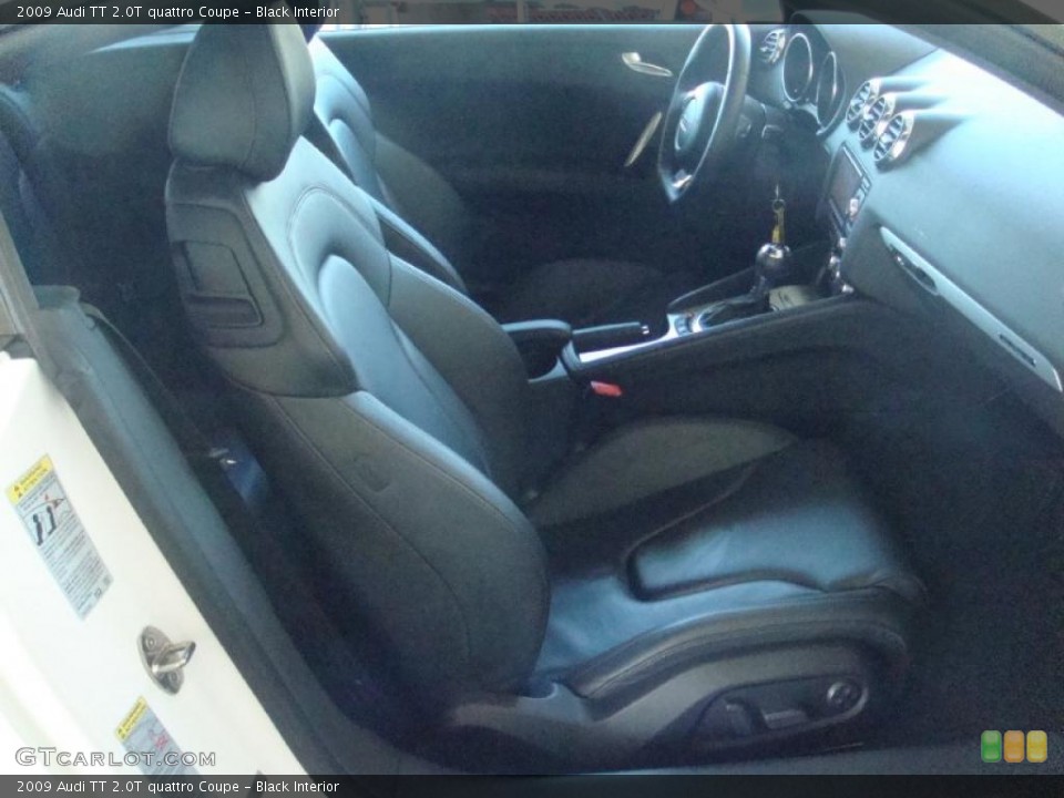 Black Interior Photo for the 2009 Audi TT 2.0T quattro Coupe #44983650