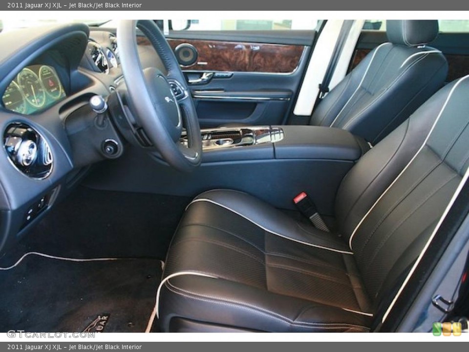Jet Black/Jet Black Interior Photo for the 2011 Jaguar XJ XJL #44984358