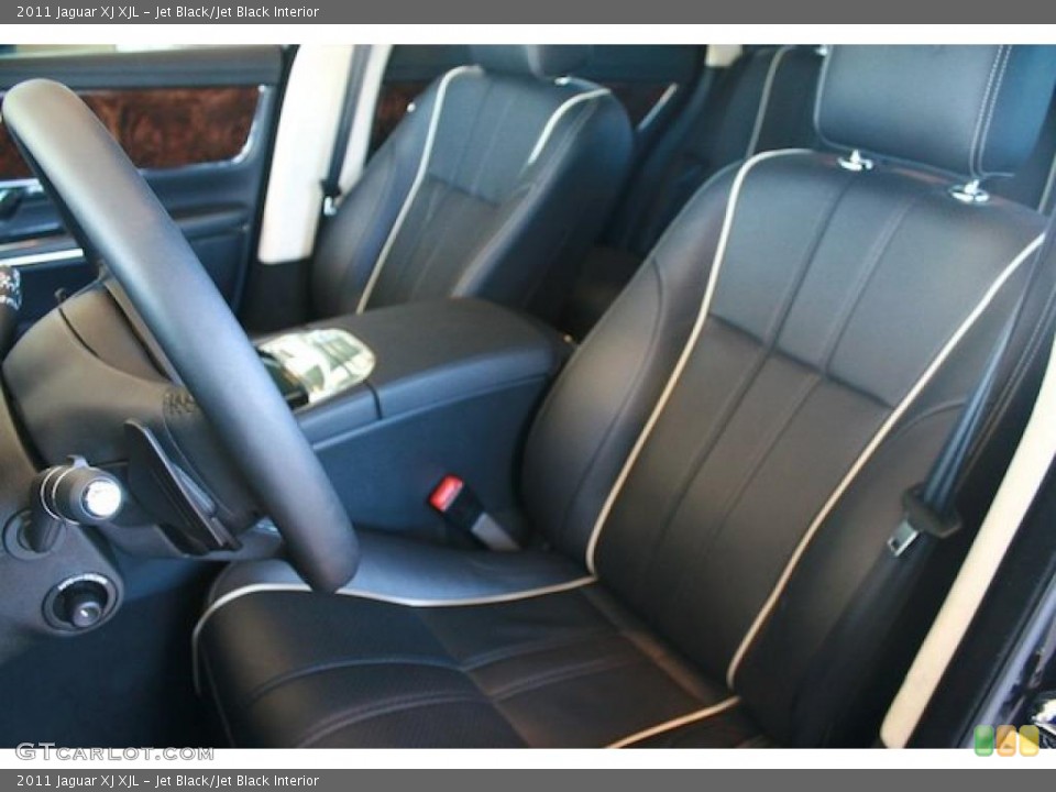 Jet Black/Jet Black Interior Photo for the 2011 Jaguar XJ XJL #44984514