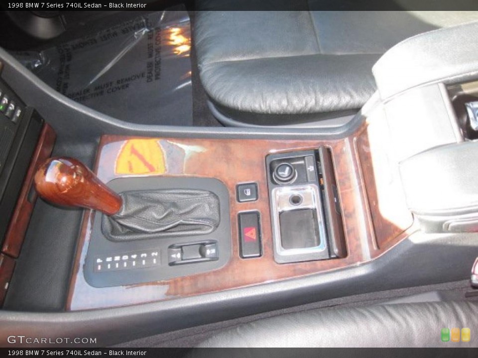 Black Interior Transmission for the 1998 BMW 7 Series 740iL Sedan #44986550