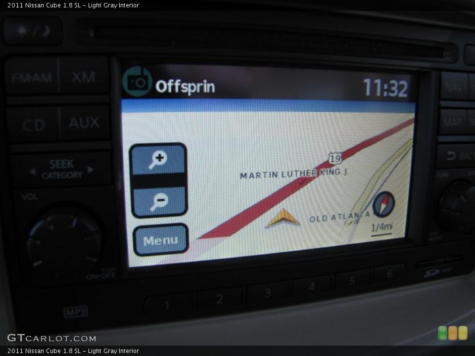 Light Gray Interior Navigation for the 2011 Nissan Cube 1.8 SL #44987266