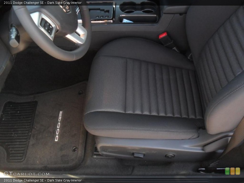 Dark Slate Gray Interior Photo for the 2011 Dodge Challenger SE #44989568
