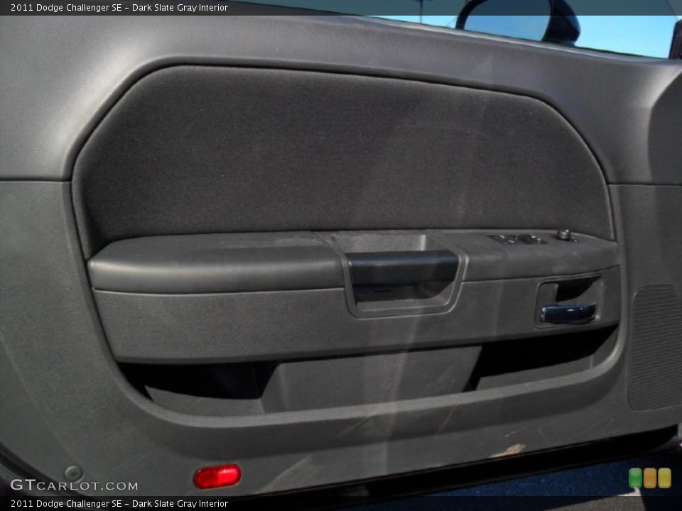 Dark Slate Gray Interior Door Panel for the 2011 Dodge Challenger SE #44989602