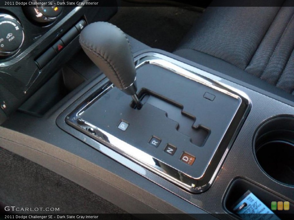 Dark Slate Gray Interior Transmission for the 2011 Dodge Challenger SE #44989619