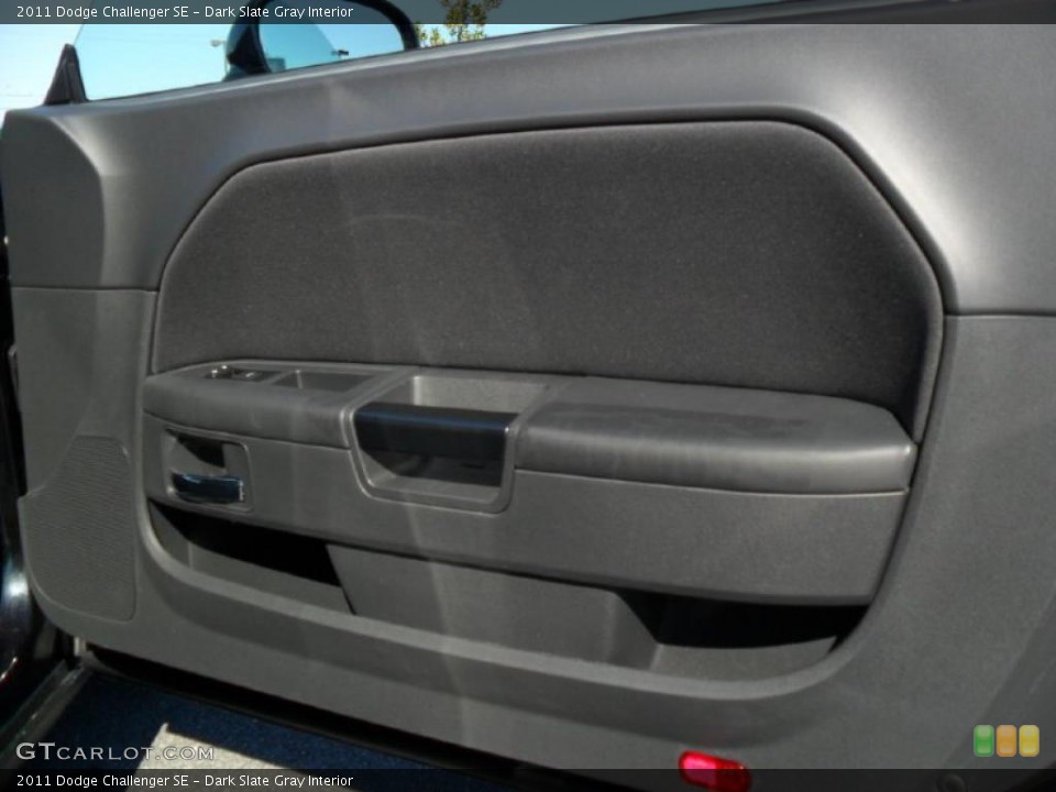 Dark Slate Gray Interior Door Panel for the 2011 Dodge Challenger SE #44989767