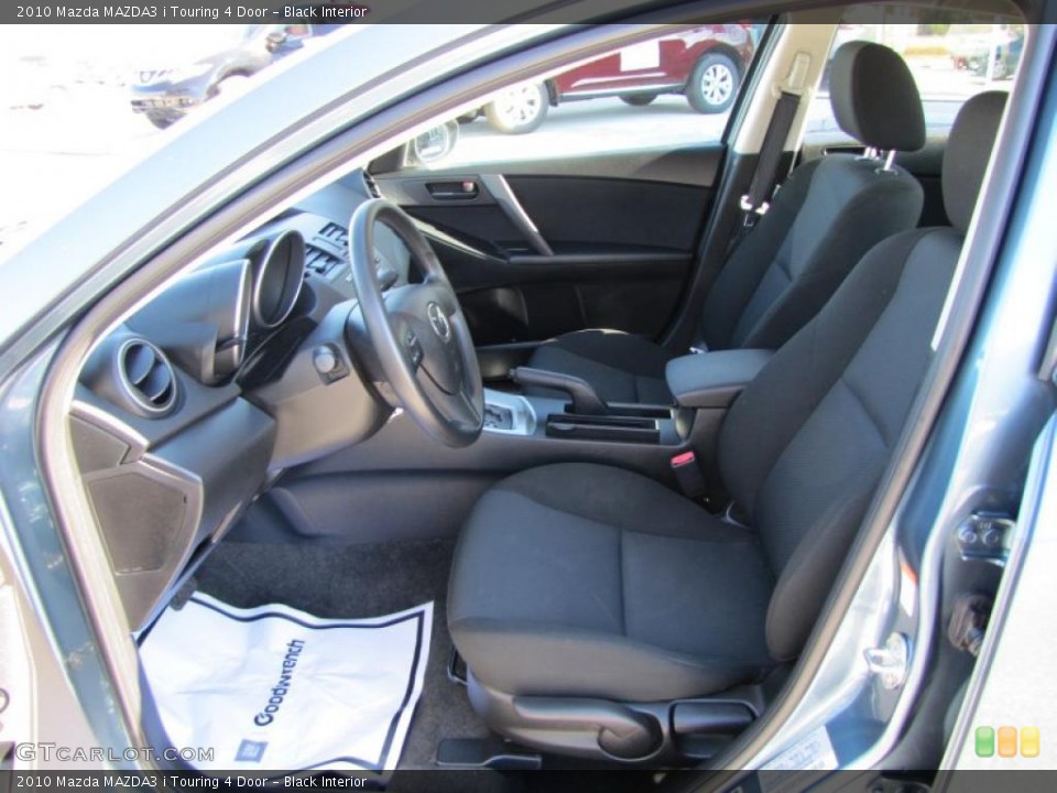 Black Interior Photo for the 2010 Mazda MAZDA3 i Touring 4 Door #44990010