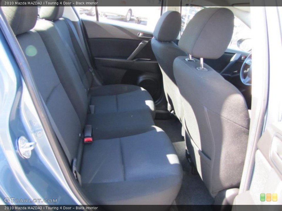 Black Interior Photo for the 2010 Mazda MAZDA3 i Touring 4 Door #44990056