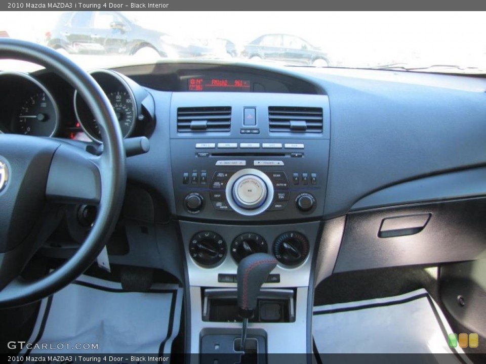 Black Interior Dashboard for the 2010 Mazda MAZDA3 i Touring 4 Door #44990091