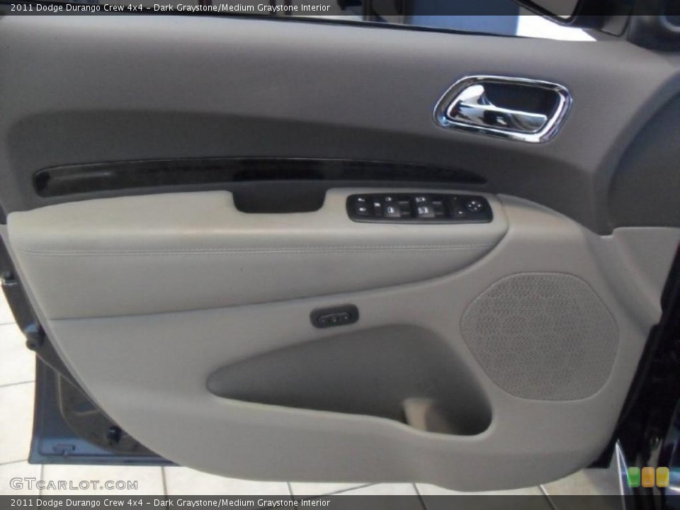 Dark Graystone/Medium Graystone Interior Door Panel for the 2011 Dodge Durango Crew 4x4 #44991214