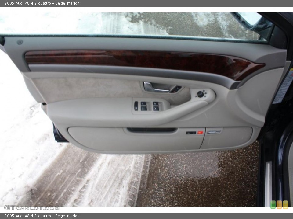 Beige Interior Door Panel for the 2005 Audi A8 4.2 quattro #44991542