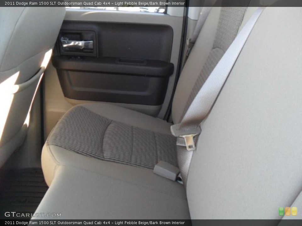 Light Pebble Beige/Bark Brown Interior Photo for the 2011 Dodge Ram 1500 SLT Outdoorsman Quad Cab 4x4 #44992623