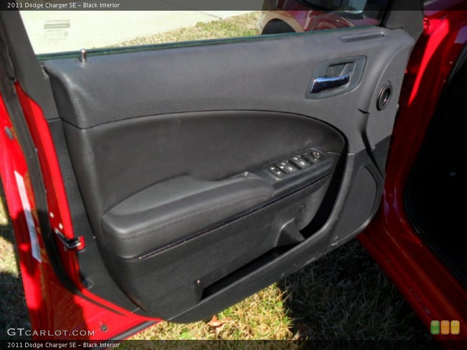 Black Interior Door Panel for the 2011 Dodge Charger SE #44992926