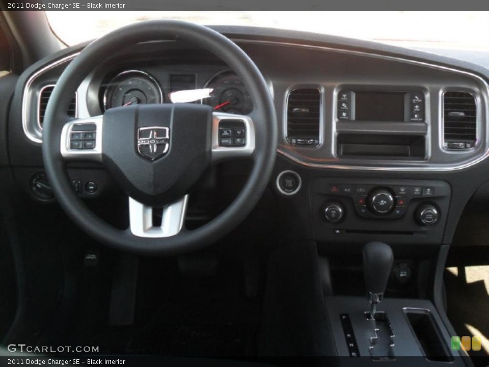 Black Interior Dashboard for the 2011 Dodge Charger SE #44993054