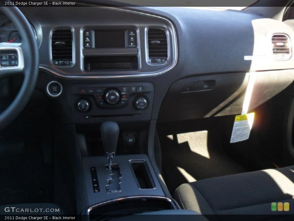 Black Interior Controls for the 2011 Dodge Charger SE #44993070