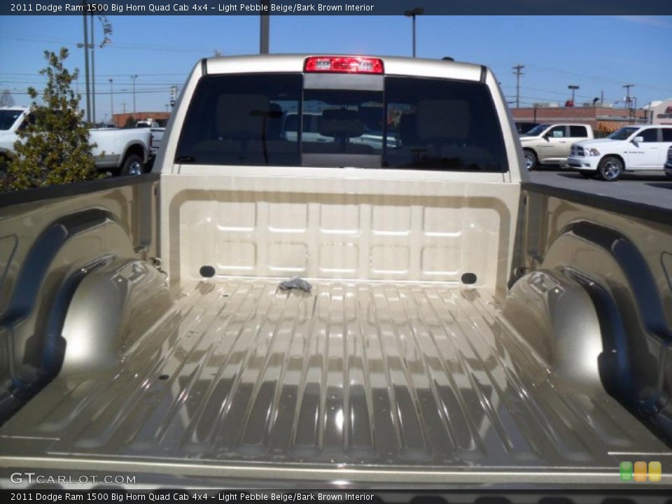 Light Pebble Beige/Bark Brown Interior Trunk for the 2011 Dodge Ram 1500 Big Horn Quad Cab 4x4 #44993450